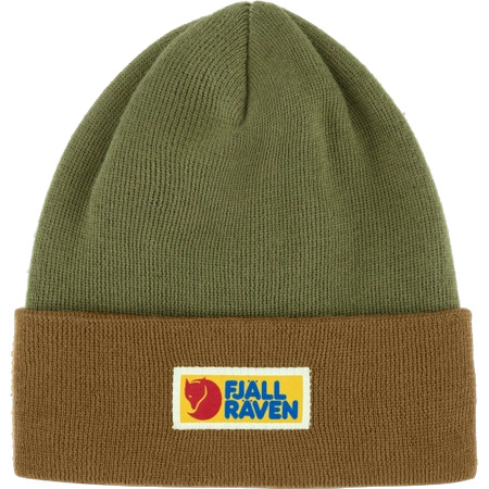 Czapka beanie Fjällräven Vardag Classic Beanie Buckwheat Brown-Laurel Green (F78141-232-625)