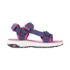 Sandały sportowe dziecięce dla chłopca/dziewczynki Trollkids Kids Lysefjord Sandal violet blue/navy/mallow pink (666-111)