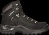 Buty trekkingowe męskie czarne Lowa RENEGADE GTX MID W deep black traperki za kostkę skórzane nieprzemakalne czarne (3109680998)