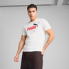Koszulka Puma ESS 2 COLOR NO.1 LOGO TEE Biały (68470802)