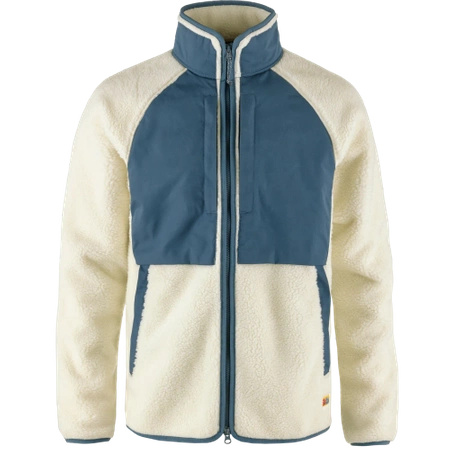 Polar męski Fjällräven Vardag Pile Jacket M Chalk White-Indigo Blue (F87164-113-534)