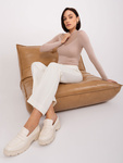 Wyprzedaż - Beżowa bluzka z wiskozy BASIC FEEL GOOD (RV-BZ-9203.87P)