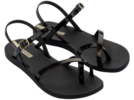 Sandały damskie Ipanema Fashion Sandal VIII Fem na lato czarne (82842-21112)