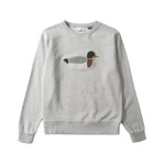 Edmmond Studios Duck Hunt Jumper "Plain Grey Melange" (124-40-27840)