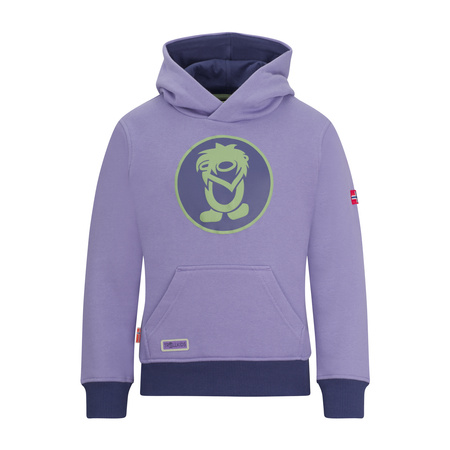 Bluza z kapturem dziecięca dla chłopca/dziewczynki Trollkids Kids Troll Sweater lilac/violet blue (138-118)