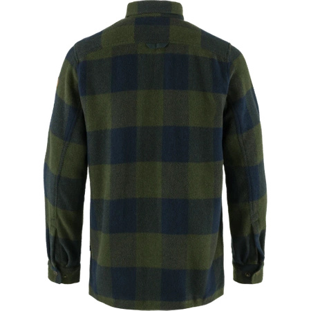 Koszula z długim rękawem męska Fjällräven Canada Shirt M Deep Forest-Dark Navy (F90631-662-555)