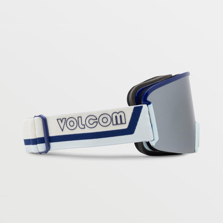 Gogle snowboardowe Volcom GARDEN DARK BLUE OFF WHITE SKY/SILVER CHROME (VG0122106)