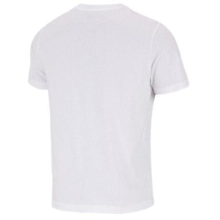 Męski T-shirt Champion Legacy z okrągłym dekoltem w kolorze białym (217069WW001)