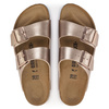 Klapki Birkenstock damskie Arizona Birko-Flor Narrow Copper na wąską stopę (1023960)