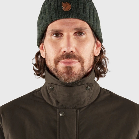 Kurtka puchowa ocieplana męska Fjällräven Övik Wool Padded Jacket M Dark Olive (F84127-633)