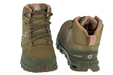 Buty On Running Cloudrock Waterproof W Zielone