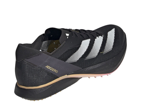 Kolce do biegania adidas Adizero Avanti U Czarno-Pomarańczowe (IG9910)