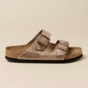 Klapki Birkenstock Arizona Soft Footbed Oiled Leather Tabacco Brown regular szerokie damskie/męskie (0552811)