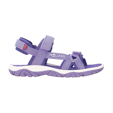 Sandały sportowe dziecięce dla chłopca/dziewczynki Trollkids Kids Oslofjord Sandal lilac (268-118)