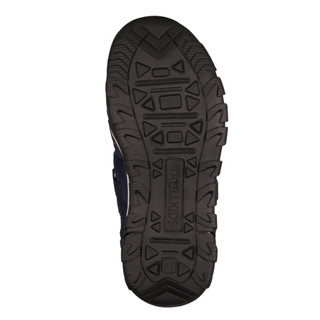 Sandały sportowe dziecięce dla chłopca/dziewczynki Trollkids Kids Kristiansand Sandal XT navy/medium blue (665-117)