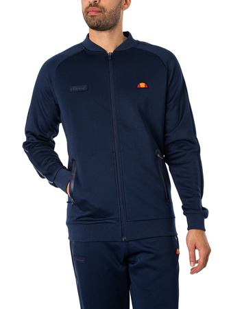 Wyprzedaż - Dres sportowy męski Ellesse Bunero Tracksuit Navy dwuczęściowy bluza spodnie granatowy (SDA14665-429)