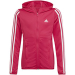 Bluza adidas Designed 2 Move 3-Stripes Hoodie Full Zip Jr (HM4485)