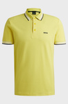 Koszulka Polo męska BOSS Paddy Bright Yellow regular fit zółta (50469055-730)