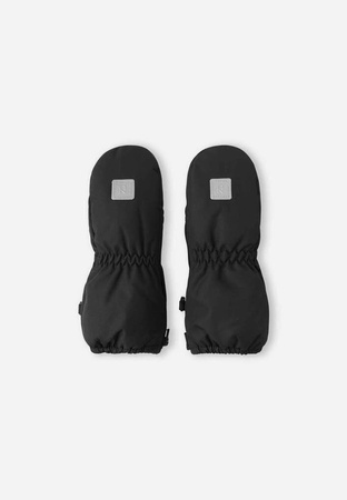 Wyprzedaż - Rękawiczki zimowe dziecięce Reima Mittens (woven). Tassu Black  Age 1 Toddler Unisex wodoodporne czarne (5300115A-9990)
