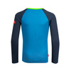 Bluzka ongsleeve bawełniana dziecięca dla chłopca/dziewczynki Trollkids Kids Preikestolen Longsleeve medium blue/navy (493-108)