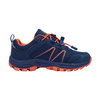 Buty hikingowe dziecięce dla chłopca/dziewczynki Trollkids Kids Sandefjord Hiker Low mystic blue/orange (253-142)