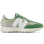 Wyprzedaż - Sneakersy damskie/męskie New Balance 327 buty sportowe zamszowe zielone (U327CE)