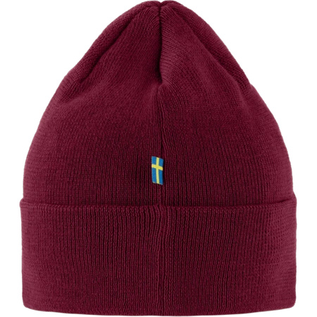 Czapka beanie Fjällräven Vardag Classic Beanie Bordeaux Red (F78141-347)