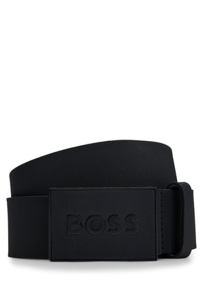 Pasek męski z klamrą Boss Informal Belts Boss_Icon-S1_Sz40 NERO (50471333-001)