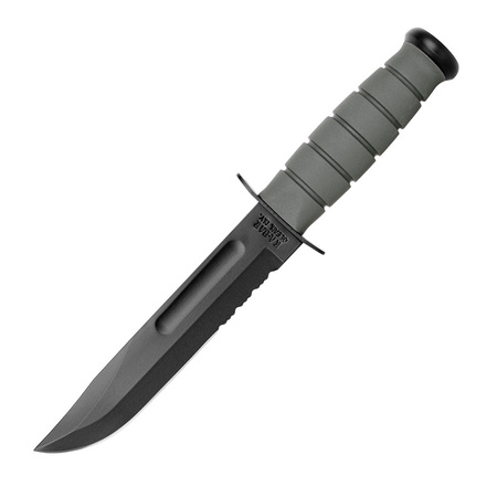 Ka-Bar 5012 - Foliage Green Utility Knife  Serrated (GFN Sheath)