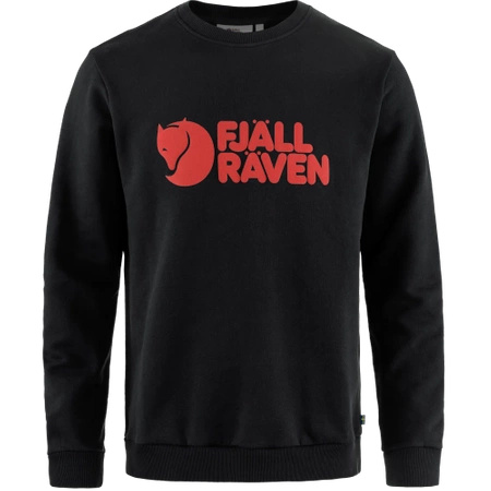 Sweter męski Fjällräven Fjällräven Logo Sweater M Black (F84142-550)