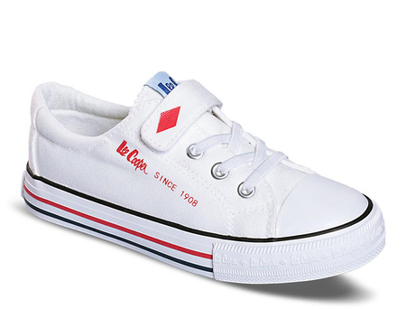 Buty sportowe damskie/męskie białe Lee Cooper (LCW-22-44-0804K)