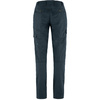 Wyprzedaż - Spodnie trekkingowe damskie Fjällräven Karla Pro Trousers Curved W Dark Navy outdoorowe granatowe (F89727-555)