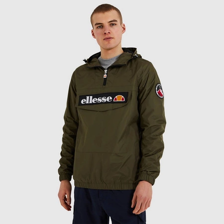 Kurtka męska Ellesse Mont 2 Jacket Khaki kangur z kapturem zielona (SHS06040-506)