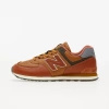 Sneakersy męskie New Balance ML574 lifestyle brown (ML574OMA)