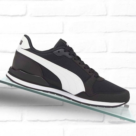 Buty sportowe młodzieżowe PUMA ST RUNNER V3 MESH JR junior granatowe (385510-01)