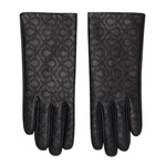 Rękawiczki Calvin Klein Re-lock Debossed Leather Gloves W (K60K609975)