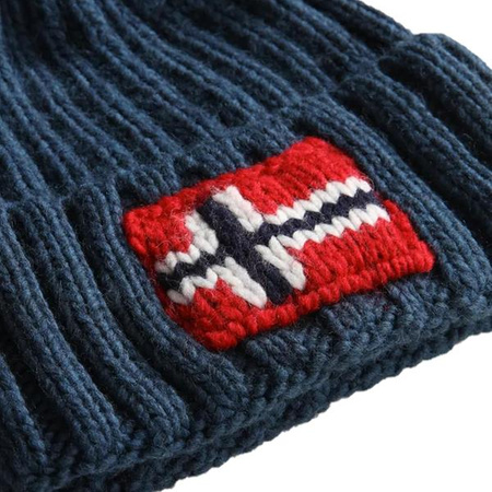 Czapka unisex Napapijri SEMIURY 5 Granatowy (NP0A4GKB176)