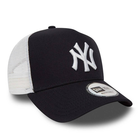 Czapka z daszkiem New Era MLB New York Yankees Clean A Frame Trucker granatowa - 11588489