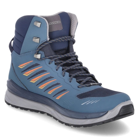 Buty trekkingowe Lowa AXOS GTX MID stahlblau/orange (310844 7920)