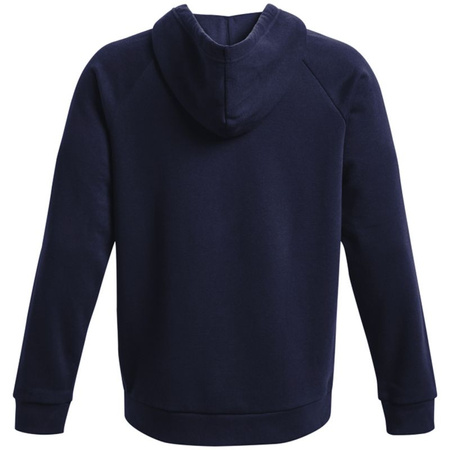 Bluza z kapturem męska Under Armour Rival Fleece FZ Hoodie granatowa (1379767-410)