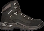 Buty trekkingowe męskie czarne Lowa Renegade GTX MID W za kostkę skórzane nieprzemakalne czarne (311968-0998)