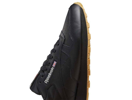 Senakersy męskie skórzane Reebok Classic Leather buty sportowe czarne (GY0954/100008493)