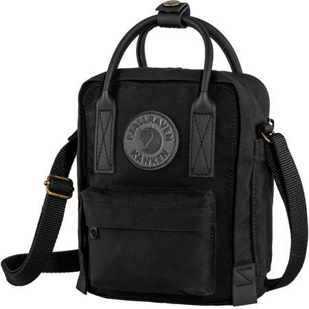 Torba na ramię męska/damska Fjällräven Kånken No. 2 Black Sling Black czarny (F23799-550)