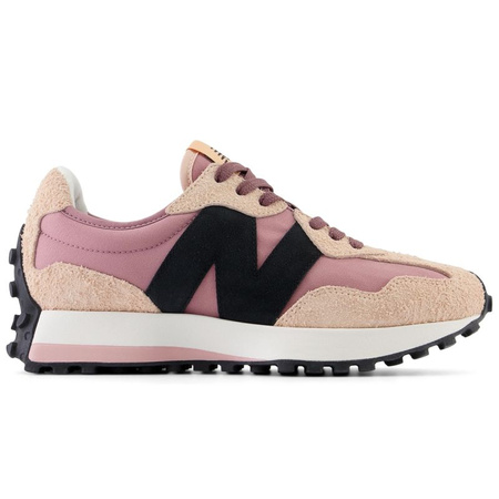 Sneakersy damskie New Balance NB 327 zamszowe buty sportowe różowe (WS327WE)