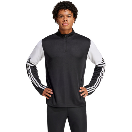 Bluza męska adidas Squadra 25 Training Top czarno-biała (JE2767)