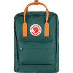 Plecak damski/męski Fjällräven Kånken Arctic Green-Spicy Orange zielony (F23510-667-206)