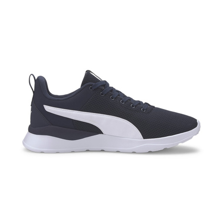 Buty sportowe męskie Puma Anzarun Lite Peacoat White siateczkowe sneakersy czarne (371128-05)