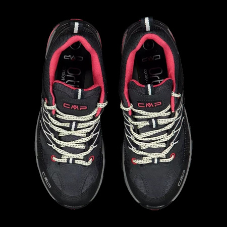 Wyprzedaż - Buty trekkingowe damskie CMP RIGEL LOW WMN TREKKING SHOE WP szare trekkingi (3Q54456-76UC)