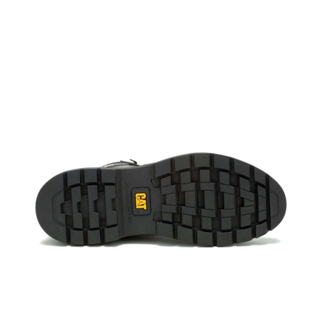 Wyprzedaż - Buty outdoorowe męskie Cat Caterpillar Colorado Sneaker WP skórzane sportowe wodoodporne czarne (P725946)