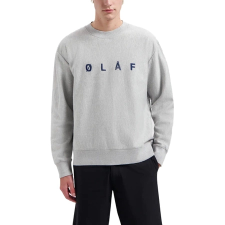 Olaf Embroidery Crewneck Heather Grey (M160210-HTR-GREY)